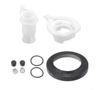 Alanmoship 1 kit de valve d'eau 42049 pour toilettes Thetford Aqua-Magic Style II RV en plastique haute résistance prévention des fuites restauration blanc salle de bain camping