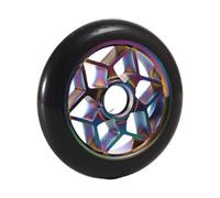 Alanmoship 1 paire de roues de trottinette 110 mm en polyuréthane avec moyeu en aluminium CNC, accessoires professionnels pour trottinette Trick, Park Street (couleurs unies)