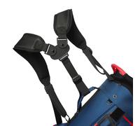 Alanmoship 1 paire de sangles d'épaule doubles de rechange pour sac de golf, sangle réglable en nylon avec rembourrage en mousse souple pour soulager la pression, confortable pour le golf en plein air