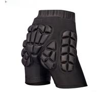 Alanmoship 1 paire de shorts de protection des hanches avec rembourrage en EVA épais pour le snowboard, le ski, le patinage, coussinets respirants en nylon élasthanne pour hommes, femmes, débutants