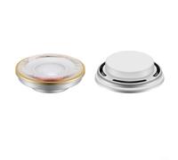 Alanmoship 1 paire d'écouteurs supra-auriculaires sans fil avec aimant N52 pour des basses riches et des aigus clairs, design de cadre SPCC pour une écoute de musique immersive, gris, 15,4 x 15,4 x