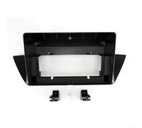Alanmoship 1 panneau de cadre de façade d'autoradio pour tableau de bord de BMW X1 E83 2009-2015 cadre en plastique ABS
