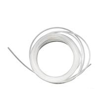 Alanmoship 1 rouleau de gaine thermorétractable pour bas de ligne de pêche, manchon de protection anti-enchevêtrement, polymère souple et flexible pour installation de poils de fond de carpe, 5 m, 1 à