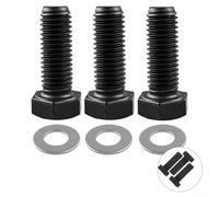 Alanmoship 770136 Lot de 3 boulons de broche de pont pour Simplicity ZT3500 3000 3900 460Z 550Z pour tondeuse à zéro tour Noir