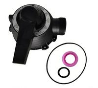 Alanmoship 77704-0104 Couvercle pour équipement de piscine et spa, compatible avec les modèles de valve multiport Sta-Rite WC112-148A et WC112-147, avec œillet, joint torique et ruban adhésif brut