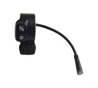 Alanmoship Accélérateur d'accélérateur de pouce pour scooter électrique Kugoo pour G2 Master Scooter électrique, bouton ABS antidérapant, pièce de commande pour une conduite sûre, noir
