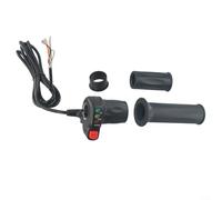 Alanmoship Accélérateur de vélo électrique 36 V/48 V avec affichage de la puissance pour scooter électrique, contrôle de la poignée droite, matériau ABS, câble de 176 m pour pièce de rechange (48 V)