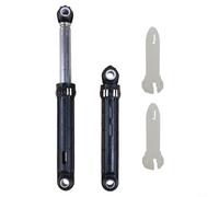 Alanmoship Amortisseur original 80N pour Midea Little pour machine à laver à tambour Swan, tige d'équilibre anti-vibrations avec trou de 12 mm de diamètre, caoutchouc moléculaire noir, pièce de