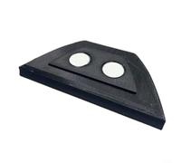 Alanmoship Bac récupérateur d'égouttement de réfrigérateur noir robuste compatible avec Kenmore et Amana, accessoire de cuisine facile à nettoyer