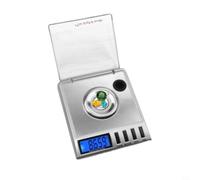 Alanmoship Balance numérique pour bijoux 0,001 g, capacité 20 g Alanmoship | Balance numérique pour bijoux 0,001 g - 20 g - Bleu LCD - Tare - oz/ozt/dwt/ct/gn - Pour bijoutier et laboratoire - Acier