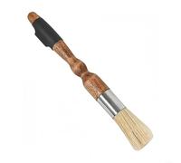 Alanmoship Brosse à manche en bois pour nettoyer les surfaces internes du moulin à café, y compris bague de réglage de la bavure, joint de couvercle de chambre et entrée de goulotte