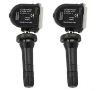 Alanmoship Capteur de pression des pneus TPMS 13506028 compatible avec Opel Adam 2012-2017, Ampera, Antara, Astra J/K, Corsa D/E, Meriva B, Mokka, Zafira C, ABS noir pour la sécurité de la voiture (1