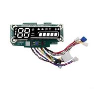 Alanmoship Carte mère pour trottinette électrique E2 Pro Kickscooter, circuit imprimé avec affichage numérique de la vitesse et du niveau de batterie