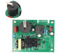 Alanmoship Carte module de commande d'allumage pour réchaud de camping-car avec kit d'électrodes 12 V CC compatible avec SF20-42 NT24-40 NT12-20S/E DD17DSI SW Series, vert PC ABS cuivre pour camping