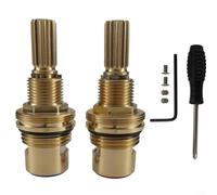 Alanmoship Cartouche de robinet de rechange en laiton avec double joint torique en silicone pour Newport Brass 1-001 et 1-002