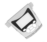 Alanmoship Coque avant de rechange LCD et clavier pour imprimante mobile Zebra QLN320, ABS argenté, taille standard, compatible avec les points de vente au détail et industriels