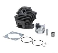 Alanmoship Cylindre de tondeuse à gazon de 36 mm pour TL33 1E36F-2TU33, kit de piston en métal avec aiguille noire pour réparation de coupe d'herbe de jardin, pièce légère de 254 g