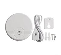 Alanmoship Détecteur d'eau 135 dB double mode capteur d'inondation sécurité maison moniteur d'immersion et de niveau pour sous-sol, salle de bain, cuisine, buanderie