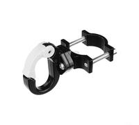 Alanmoship Double crochet avant en alliage d'aluminium pour Xiaomi M365 Pro Scooter électrique, ajustement réglable de 20 à 37 mm, rangement étanche et antirouille pour casques, sacs, bouteilles