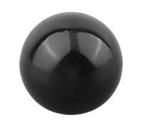 Alanmoship Écrou à bille avec poignée de machine-outil avec boule en bakélite et noyau en laiton, noir ou rouge, pour tour, travail du bois, verre, équipement alimentaire et pharmaceutique (M12-40Noir