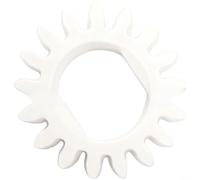 Alanmoship Engrenage de rechange pour mécanisme d'alimentation papier compatible avec plusieurs modèles HP pour OfficeJet Pro, y compris 8010 8018 8020 et 9010 à 9028 (blanc, non original)