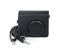 Alanmoship Étui rigide en cuir pour appareil photo Kodak MS300, étui de protection compact avec bandoulière, pochette de rangement, pour photographie de voyage, noir