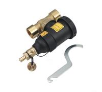 Alanmoship Filtre magnétique pour chaudière séparateur de saleté pour | Séparateur magnétique de chaudière pour chauffage central, avec maille en acier inoxydable et vanne de vidange