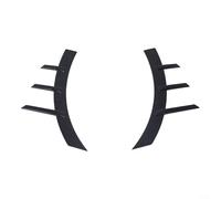 Alanmoship Garniture de protection pour arche d'aile avant - Noir brillant - En fibre de carbone - Pour G87 M2 2023-2025 (noir brillant)