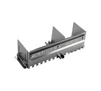 Alanmoship Grattoir à truelle crantée télescopique réglable en acier inoxydable, design épais pour épandre et niveler le mortier dans les projets professionnels de carrelage (modèle 800)