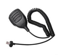 Alanmoship HM-152 Microphone à main pour ICOM IC-706 Series, RJ-45 8 broches avec haut-parleur, émetteur-récepteur portable à faible bruit pour travail sur le terrain en plein air