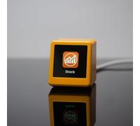 Alanmoship Horloge de Bureau Multifonctionnelle Affichage des Prix des Cryptomonnaies et Horloge pour GEEKMAGIC Smalltv PRO, Affichage des Actions et du Taux de Change des Devises, Alimentation par