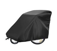 Alanmoship Housse de remorque en tissu Oxford 420D avec revêtement en polyuréthane, protection imperméable et coupe-vent pour remorques Qeridoo pour Burley pour remorques Thule Dog, 140 x 84 x 99 cm