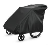 Alanmoship Housse de remorque imperméable Oxford 210D pour transport d'enfants et d'animaux domestiques, convient aux remorques 1 à 2 places, compatible avec Qeridoo, Burley, Thule, protection contre