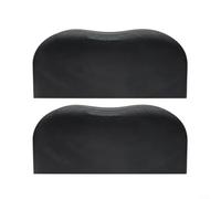 Alanmoship Housses de pneu de remorque pour camping-car double essieu 420D Oxford 420D imperméables avec ourlet élastique et sangles à boucle pour caravane, SUV, camion (48,3 à 55,9 cm)