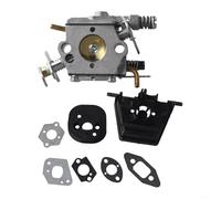 Alanmoship Kit carburateur pour Partner 350 351 352 370 390 420 et pour MCCULLOCH 335 435 440, remplace WT-625 WT-391 C1Q-W9, construction en acier et plastique pour l'entretien du jardin