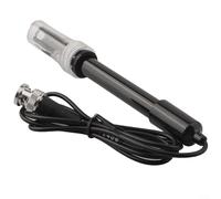 Alanmoship Kit de capteur de pH pour Arduino avec sonde BNC, plage 0-14, réponse 5 s, module de test de qualité de l'eau pour aquarium de laboratoire hydroponique (sonde de pH)