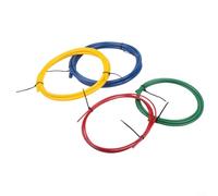 Alanmoship Kit de cintreuse de tubes en cuivre avec 4 bandes en plastique PE à code couleur pour longueur de courbure de tuyau CA idéale pour l'installation de tuyaux intérieurs et les tâches de