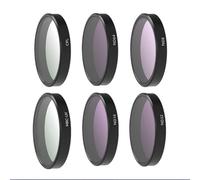 Alanmoship Kit de filtres ND et polarisant pour DJI Osmo-Nano, comprend des filtres UV CPL ND8/16/32/64 Star Night et verre HD multicouche, noir (D)