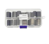 Alanmoship Kit d'outils de poinçonnage pour cuir 55 pièces en acier rapide avec bords de coupe améliorés, convient pour le travail du cuir, le carton, le film plastique et diverses applications