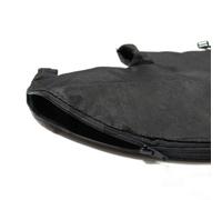 Alanmoship Leaf Sac d'aspirateur avec fermeture éclair en tissu indéchirable compatible avec Einhell GE-CL 36 Li E-Solo et Hof 3000 W Noir