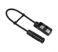 Alanmoship Lot de 1 boîte de jonction à panneau solaire à 3 compartiments 1500 V 30 A IP67 étanche avec noyau en cuivre rouge pour systèmes électriques de maison et de jardin