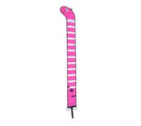 Alanmoship Lot de 1 bouée de marquage SMB avec bandes réfléchissantes pour signalisation de sécurité, flotteur gonflable en nylon en forme d'anguille de mer pour plongeurs, bateau, plongée avec tuba