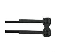 Alanmoship Lot de 1 support de haut-parleur portable pour JBL Charge 6 5 avec sangle réglable pour vélo, randonnée, golf, bateau, tissu noir, 195 x 40 mm