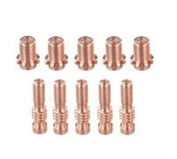 Alanmoship Lot de 10 buses plasma KP2062-1B1 et électrode KP2063-1B1 pour torche à plasma électrique PRO-Cut 25 PCT20/80, kit de consommables de soudage de rechange sans dispositif Vortex