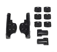 Alanmoship Lot de 10 clips de fixation pour toit ouvrant compatibles avec Jeep Renegade 2015-2021, pièces de rechange en plastique, OEM 77368447/77368446/77368445
