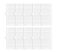 Alanmoship Lot de 10 filtres HEPA de rechange pour aspirateur Conga M10/Xtreme, Bobweep Charlotte/Leaf 000-BR-150, IMARTINE BR151/BR153/BR154, accessoire de filtration de poussière lavable pour la