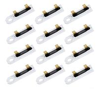 Alanmoship Lot de 12/20 fusibles thermiques de rechange pour sèche-linge 3392519 3388651, protection contre la surchauffe, pour installer des pièces de rechange pour appareils de blanchisserie
