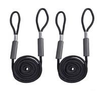 Alanmoship Lot de 2 cordes d'amarrage élastiques en nylon de 1,6 cm avec flotteurs en EVA pour kayak, bateau, jet ski, canoë, pontons pour Sea Doo pour WAVERUNNER (1)