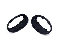 Alanmoship Lot de 2 joints en caoutchouc pour boîtier de rétroviseur extérieur pour Mini Cooper Clubman R55 Hatchback R56 Cabriolet R57 Coupé R58, pour Roadster R59 2007-2015 Noir