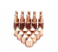 Alanmoship Lot de 20 consommables pour coupe-plasma 80 A avec embouts de buse 120927 et électrodes 120926 compatibles avec torche 1250 pour la coupe industrielle du métal